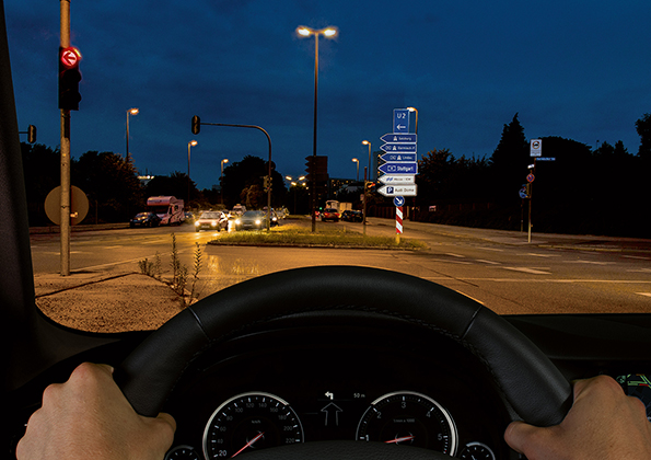 Night Vision with Road